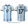 Camiseta de fútbol Argentina Alejandro Gomez 17 Primera Equipación Mundial 2022 - Hombre